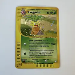 Exeggutor H10/H32 Aquapolis Holo Rare 80 HP 2002 The Pokemon Company - Image 1