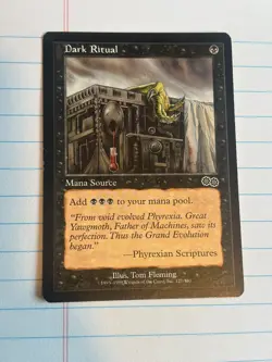 Dark Ritual Urza's Saga Magic the Gathering Card - Image 1