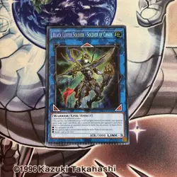 (EF) Black Luster Soldier - Soldier of Chaos BLC1-EN002 Misprint 1st VLP - Image 1