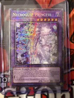 Yu-Gi-Oh! Necroquip Princess 1st Edition Starlight Rare Card BLMM-EN146 - Image 1