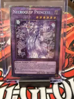 Yu-Gi-Oh! Necroquip Princess 1st Edition Starlight Rare Card BLMM-EN146 - Image 5