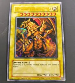 Yu-Gi-Oh! The Winged Dragon Of Ra Ultra Rare GBI-003 DMG - Image 1