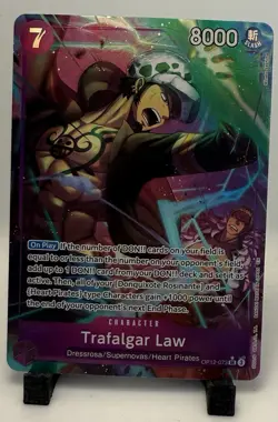 Trafalgar Law (073) (Alternate Art) OP12-073 Legacy of the Master Foil - Image 1