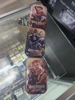One Piece Card Game Tin Pack Set Vol.2 (TS-02, OP13) x3 One Of Each Hero - Image 1
