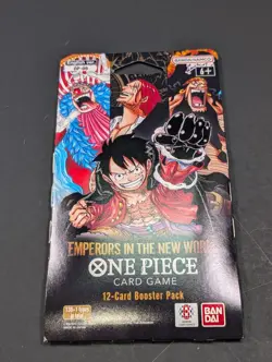 One Piece OP-09 Emperors in the New World One Piece Sleeved Booster Lot Of (5) - Image 3
