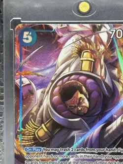 One Piece OP14 The Azure Sea’s Seven - Issho EB04-022 R Alternate Art ENGLISH - Image 2