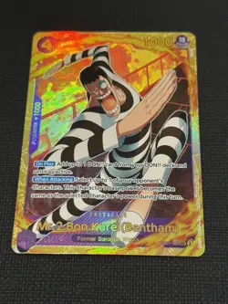 Mr.2.Bon.Kurei Bentham Foil EB01-061 PRB-02 The Best Vol 2 One Piece - Image 1