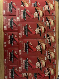 One Piece TCG Carrying On His Will Sleeved Booster Pack OP-13 English Lot Of 14 - Image 1