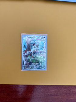 Meowth - 106/094 - Illustration Rare - Phantasmal Flames - Pokemon Card - NM/M - Image 1
