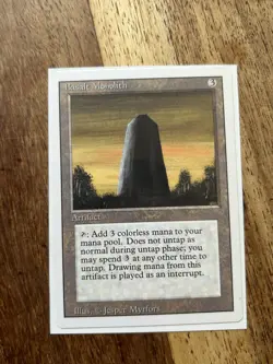 MTG Basalt Monolith Revised Edition Regular Uncommon - Image 1