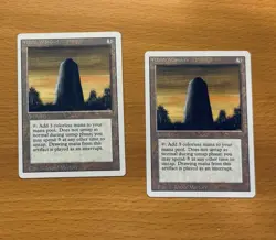 ** Basalt Monolith x2 Revised ** NEVER PLAYED MTG Magic Gathering FAST SHIPPING - Image 1