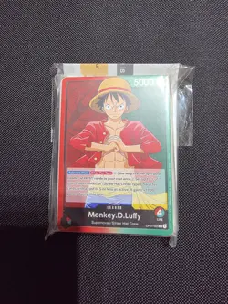 One Piece TCG Factory Sealed Monkey D. Luffy Demo Deck Brand New Post Errata - Image 1