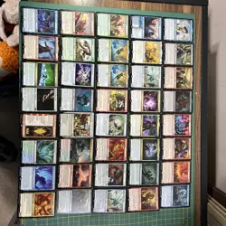 Lot of 40 Magic The Gathering Cards Various Years Random Rares MTG - Image 1