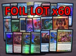 60x FOIL Random Cards MTG Magic The Gathering Mixed Editions Lot of 60 - Image 1