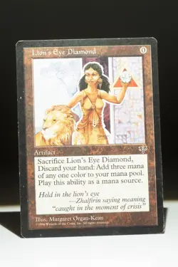 Magic The Gathering Rare Lion's Eye Diamond Mirage(Lightly Played/Ungraded) - Image 1