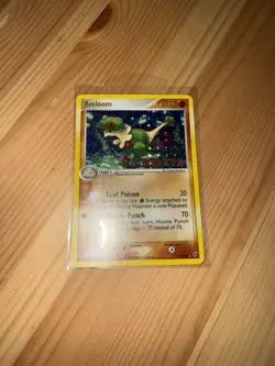 Pokemon TCG Breloom EX Deoxys Holo Rare Card 3/107 Stamped LP - Image 1