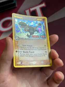 DEOXYS 3/107 EX Deoxys REVERSE HOLO RH STAMPED rare Pokemon TCG card LP - Image 2