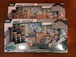 Lot of 2 Pokemon TCG Unova Heavy Hitters Premium Collection Box Costco IN HAND - Image 1