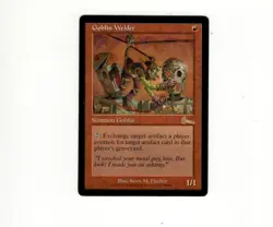 GOBLIN WELDER, Urza's Legacy, English, LP, MTG, Magic the Gathering - Image 1