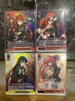 Weiss Schwarz Shakugan No Shana English Lot Of 4 SHP Cards - Image 1