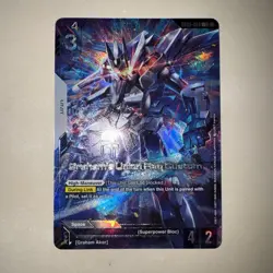 Gundam TCG GD03-069 Graham's Union Flag Custom Alt Art LR+ Card Game CCG - Image 1
