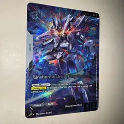 Gundam TCG GD03-069 Graham's Union Flag Custom Alt Art LR+ Card Game CCG - Image 2
