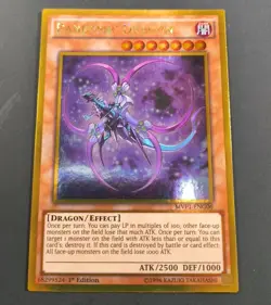 Yu-Gi-Oh! Pandemic Dragon Gold Rare 1st Edition Card MVP1-ENG06 MP - Image 1