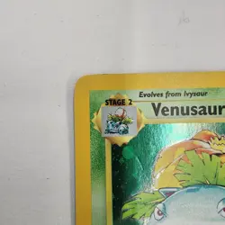 Pokemon Venusaur Base Set 2 Holo Rare Card 18/130 Venusaur Mp - Image 2