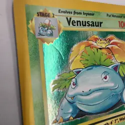 Pokemon Venusaur Base Set 2 Holo Rare Card 18/130 Venusaur Mp - Image 3