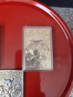 Pokemon Gold Plated 1999 23K Trading Card Burger King Promo Limited Edition - Image 4