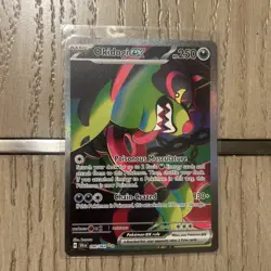 Pokemon TCG Okidogi EX 090/064 Shrouded Fable: Special Illustration Rare NM Card - Image 1