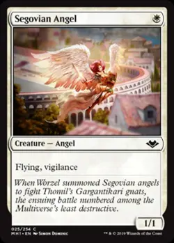 Segovian Angel -Foil Medium Play MTG Modern Horizons - Image 1