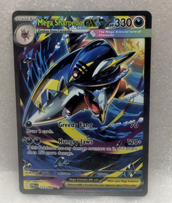 Pokemon TCG Mega Sharpedo EX Special Illustration Rare 127/94 Near Mint - Image 1
