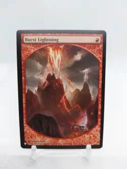 Burst Lightning Magic Player Rewards Promo NM Magic: The Gathering Full Art - Image 1