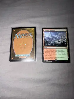 Wooded Foothills Khans of Tarkir Magic The Gathering Regular X 2 - Image 2