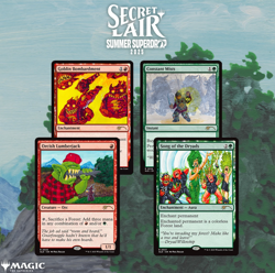 MTG Secret Lair Artist Summer Super Drop Series Phil Foglio Non-Foil Edition - Image 2