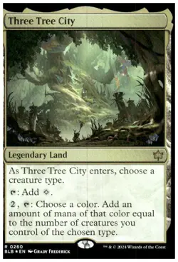 MTG Three Tree City Bloomburrow 260 REGULAR - Image 1