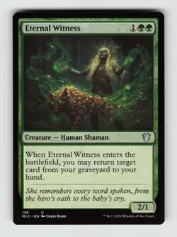 Eternal Witness*Non-Foil* Commander: Innistrad: Midnight Hunt 138 NM - Image 1