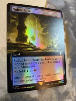 Sulfur Falls (Extended Art FOIL) - Universes Beyond: Fallout (PIP) NM - Image 3