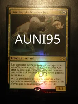 mtg magic biomancer's familiar FOIL FRENCH vf fr familier du biomancien 4 availa - Image 2