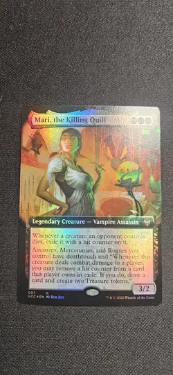 Mari, The Killing Quill Extended Art Foil Commander Streets Of New Capenna... - Image 1