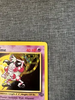 Mr. Mime 6/64 1st Edition Jungle Holo Rare Pokemon TCG Vintage 1999 - Image 4