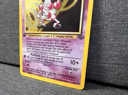 Mr. Mime 6/64 1st Edition Jungle Holo Rare Pokemon TCG Vintage 1999 - Image 5