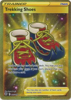 Trekking Shoes 215/189 Secret Rare Astral Radiance Pokemon TCG - Image 1