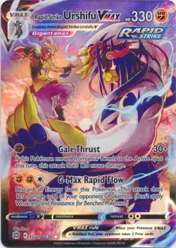 Rapid Strike Urshifu VMAX TG21/TG30 Ultra Rare Brilliant Stars Pokemon TCG - Image 1