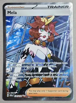 Mela 236/182 Sv04: Paradox Rift Full Art Trainer Ultra Rare Holo Pokemon TCG NM - Image 1