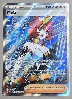 Mela 236/182 Sv04: Paradox Rift Full Art Trainer Ultra Rare Holo Pokemon TCG NM - Image 3