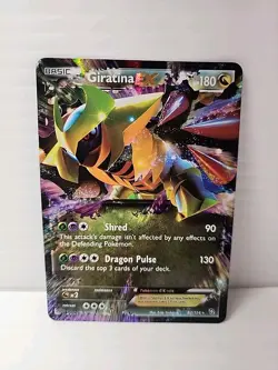 Pokemon Giratina EX 92/124 Dragons Exalted Holo CHECK PICTURES - Image 1