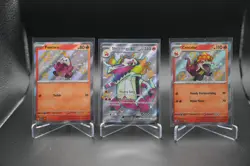 Pokemon TCG Paldean Fates: Fuecoco SVP079, Crocalor SVP080, Skeledirge SVP081 NM - Image 1