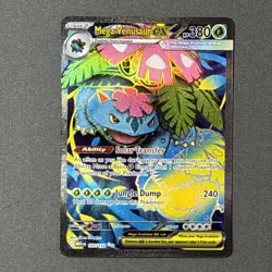Pokemon TCG Mega Evolution Mega Venusaur EX 155/132 Ultra Rare - Image 1